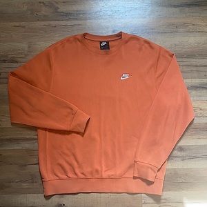 Nike Orange Sweatshirt